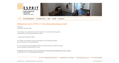 Desktop Screenshot of esprit-immobilien.at